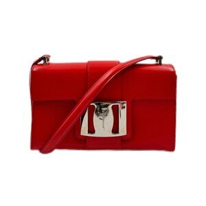 Ferragamo Red Shoulder Bag